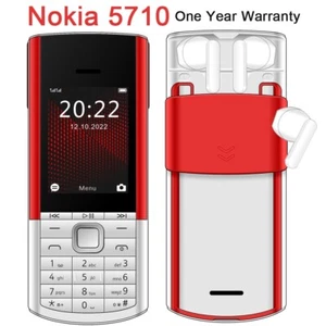 Nokia 5710 2G GSM Unlocked Dual Sim Bluetooth Classic Mobile Phone- New Sealed - Picture 1 of 11