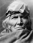 Portrait Of Older Native Indian Chief Professional Photo Lab Reprint