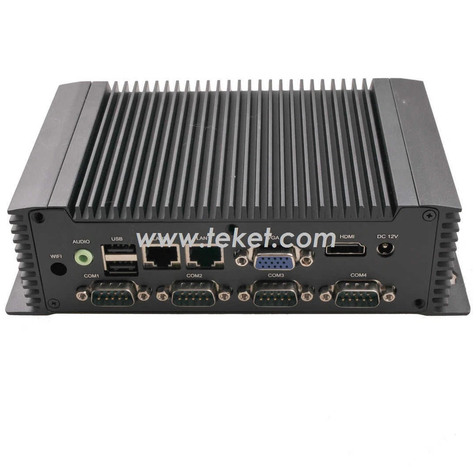 Industrial Mini PC N26ECM atom n2600,dual core1.6ghz 6*COM 2*LAN wifi barebone - Image 1 of 4