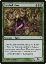 Magic MTG Tradingcard Betrayers of Kamigawa 2005 Gnarled Mass 127/165