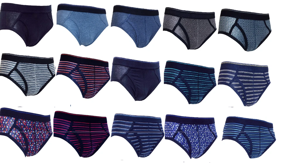 Ex M&S Mens/Boys Cool/Fresh CottonRich Briefs Pants 3 Pair Packs SMALL ONLY LEFT