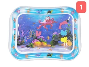 Tummy Time Baby Water Mat Infant Slapped Toys Inflatable Play Mat - Picture 1 of 3