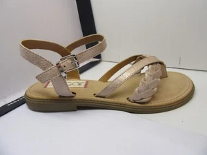 NEW SUGAR IDOL WOMENS SHOE FLATS SANDAL BROWN SIZE 6 - Picture 1 of 3