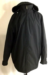 Weatherproof Men's Jacket Winter Coat with Hood Black Size XL - Picture 1 of 12