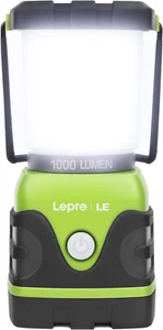 LE 1000LM Battery Powered LED Camping Lantern, Waterproof Tent Light with 4 Ligh - Picture 1 of 12
