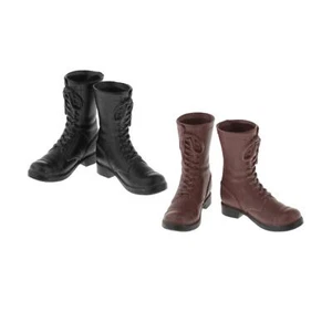 Bottes de combat masculines à l'échelle 1:6 pour accessoire pour hommes de - Picture 1 of 7