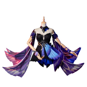 Genshin Impact Ke Qing Full Set Uniform Halloween Cosplay Costume - Picture 1 of 10