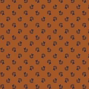 Marcus Fabrics - Indigo & Cheddar - Rainbows - Cheddar, Fabric BTY - Picture 1 of 4