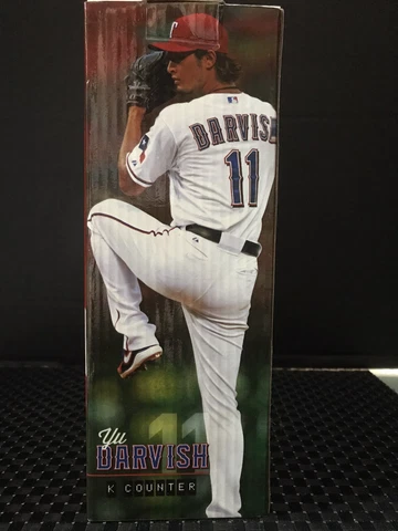 YU DARVISH TEXAS RANGERS BOBBLEHEAD NEW IN BOX Cover