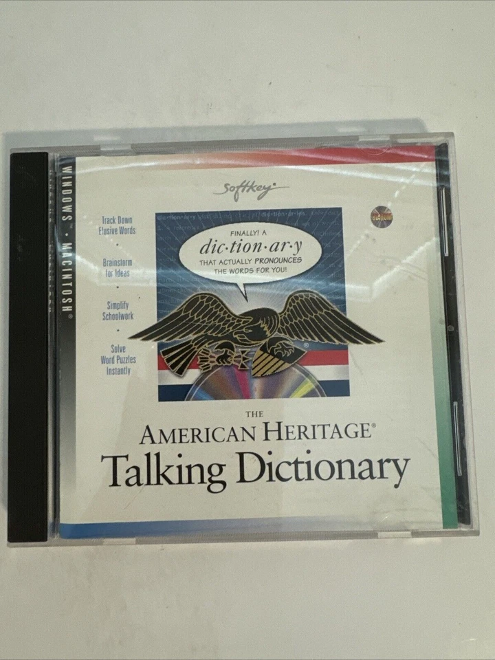 The American Heritage Talking Dictionary 3ª Edición - Windows/Macintosh  Foto 1 de 1