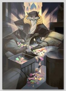 MTG Streets of New Capenna Art Series Masked Bandits Art Card 69/81 - Picture 1 of 1