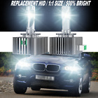 For 2008-2012 2013 2014 BMW X6 LED Headlight Bulbs D1S D1C D1R High/Low Beam