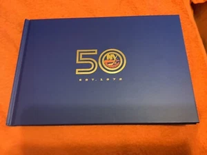 NHL New York Islanders 50th Anniversary Commemorative Mini Book UBS Arena - Picture 1 of 7