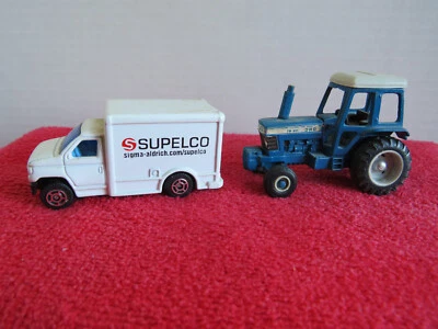 Игрушечный грузовик и игрушечный трактор Ford TW20 ступенчатый фургон Supelco - Изображение 1 из 4