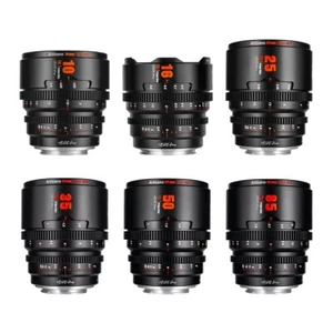 7Artisans 10mm 16mm 25mm 35mm 50mm 85mm Set Cinema lens for Sony E mount camera - Picture 1 of 11