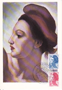 L2 - MAXIMUMKARTE - FRANKREICH - FREIHEIT - 1983. - Bild 1 von 1