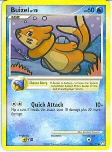 2x (pok-MT-075) Buizel (C) Pokemon D&P Mysterious Treasures Card # 75 - Picture 1 of 1