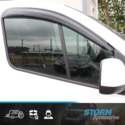 External Fit STX Wind Deflectors Visors for Renault Trafic From 2014 to 2021 - Image 1 of 4