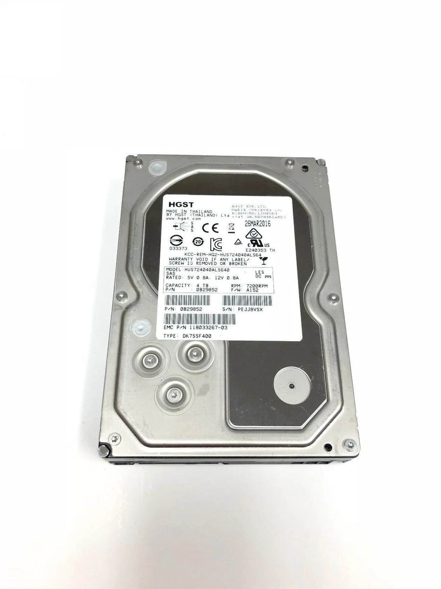 HGST 4TB Computer Internal Hard Disk Drives for sale | eBay