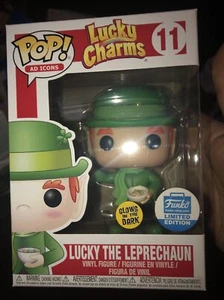 Lucky The Leprechaun Glow In The Dark Funko Shop Limted Edition With Hard Stack - Picture 1 of 7
