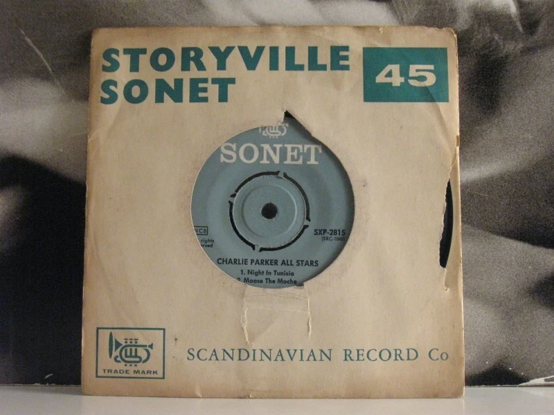 Charlie Parker All Stars - Night IN Tunisia EP 7 " VG+ Sonet Sxp 2815 Foto 1 de 1