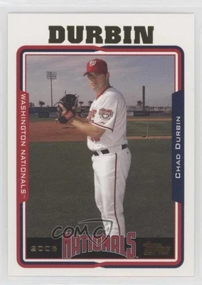 2005 Topps Washington Nationals Box Set Chad Durbin #23 - Image 1 of 2