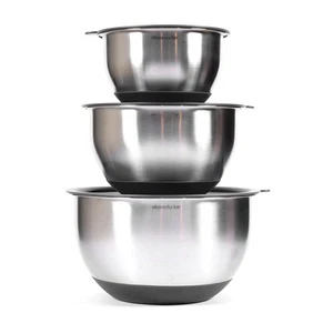Multifunctional Mixing Bowls - Stainless Steel Measuring Bowls with Grater Li... - Picture 1 of 3