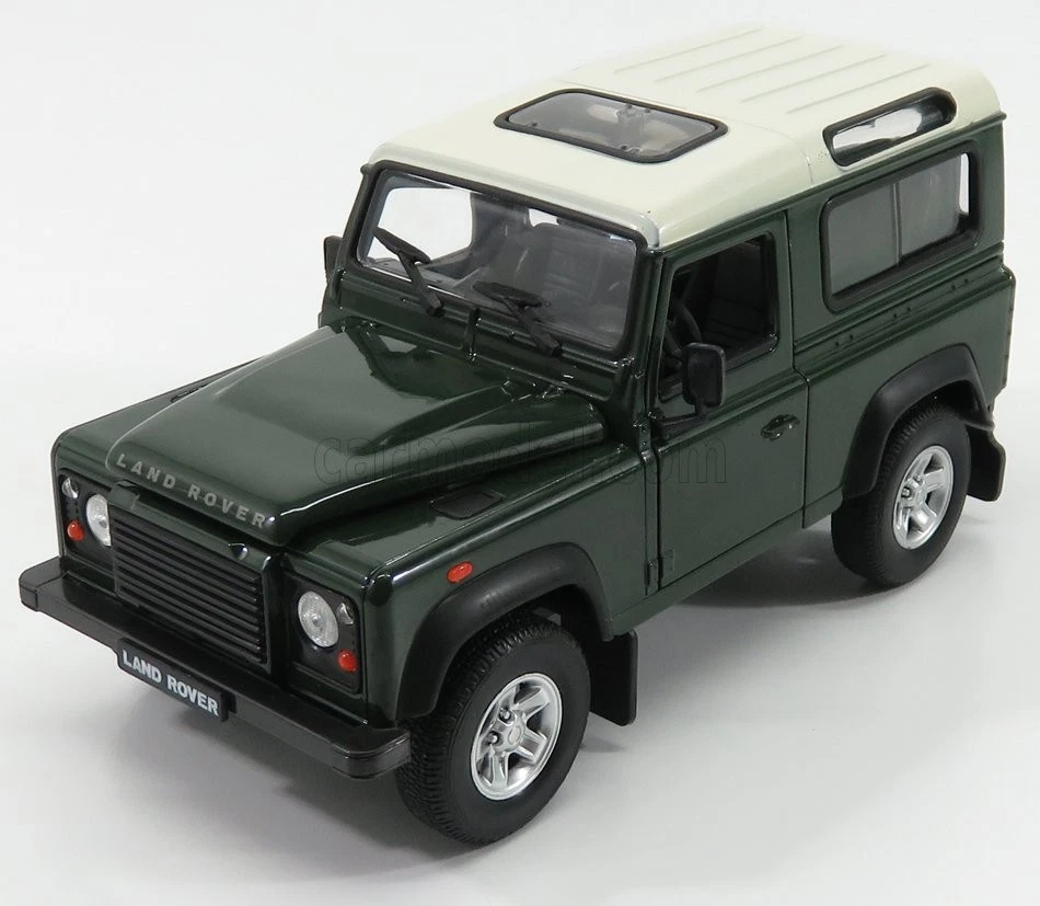 1/24 WELLY - LAND ROVER - LAND DEFENDER 90 1984 WE22498GNW - Immagine 1 di 1
