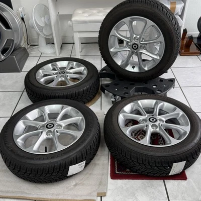 OEM Smart Radsatz Felgen 15-Zoll Winter A4534013900+4000 ForFour ForTwo C453 - Bild 1 von 4