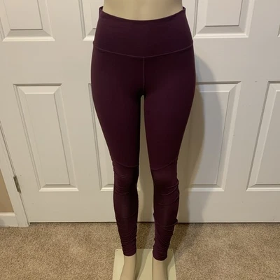 FABLETICS Borgoña PureLuxe Cintura Alta Entrenamiento Gimnasio Yoga Leggings Pequeños Foto 1 de 4