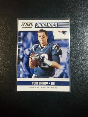 2018 Panini Score Sidelines Tom Brady Patriots - Image 1 of 2