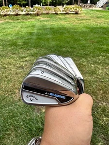 Callaway AI Smoke 5-AW Eisensatz Elevate 95 mph Stahl Regular Flex Golf Pride - Bild 1 von 6