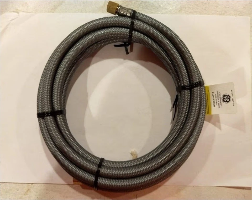 Línea de agua trenzada universal GE WX08X10012 12' para máquina de hielo/dispensador Foto 1 de 1
