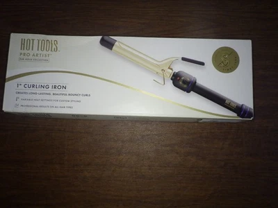 Hot Tools Pro Artist 24K Gold Curling Iron | Long Lasting, Defined Curls (1 in) - Image 1 of 2