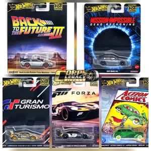 Hot Wheels Premium Pop Culture 2025 L Case - 5 Cars Set - Picture 1 of 7