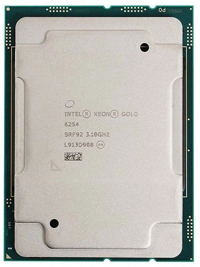 Intel Xeon Gold 6254 Eighteen-Core 3.10GHz LGA3647 Server CPU Processor SRF92 - Image 1 of 1