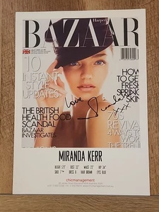 MIRANDA KERR HANDSIGNIERTE HANDSIGNIERTE 7x10 Promo Karte - Bild 1 von 2