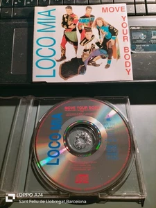 RAR PROMO SINGLE CD. LOCO MIA. MOVE YOUR BODY. 1 TRACK - Picture 1 of 1