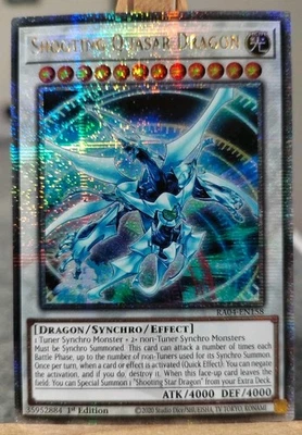 SHOOTING QUASAR DRAGON - RA04-EN158 Quarter Century Secret Rare / 1st Edition NM - Bild 1 von 2