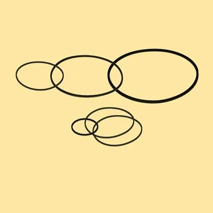 Riemen Set für Pioneer XR-P 250 Compact System - Picture 1 of 6