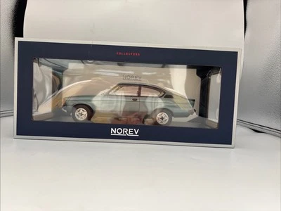 Norev 1/18 Scale Diecast 183654 - Opel Kadett Rallye Winterfest 1978 Turquoise - Image 1 of 4