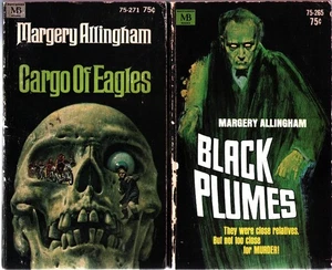 Lot of 2 Albert CampIon Mystery pbs by Margery Allingham Black Plumes - Bild 1 von 1