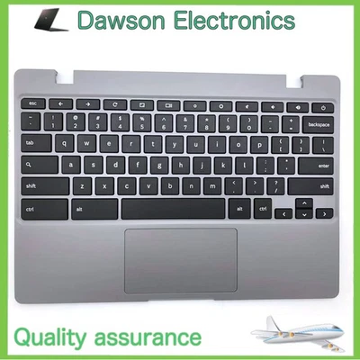 Samsung Chromebook4 XE310XBA Palmrest Upper Case + Keyboard BA98-02175A - Image 1 of 4