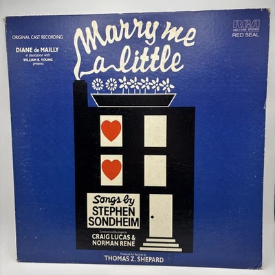 Marry Me A Little (Original Cast Recording), Stephen Sondheim; LP Record, SS - Image 1 of 4