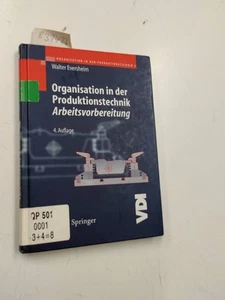 Organisation in der Produktionstechnik 3: Arbeitsvorbereitung (VDI-Buch) Evershe - Imagen 1 de 1