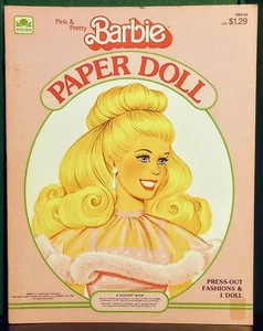 Vintage 1983 Barbie Pink and Pretty paper doll and fashions UNCUT #1983-44 - Picture 1 of 5