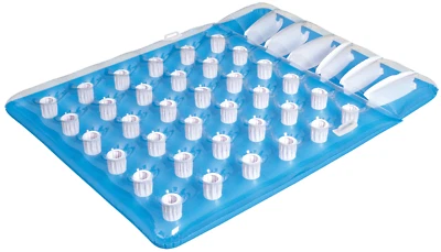 BESTWAY MATERASSO MATERASSINO GONFIABILE MARE DOPPIO 36 BUCHI CM. 193X142 - Immagine 1 di 4