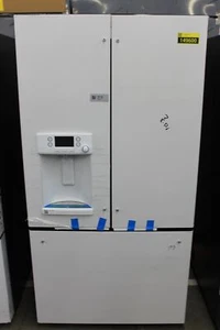 GE Café CYE22TP4MW2 36" Matte White CD French Door Refrigerator NOB #149600 - Picture 1 of 12