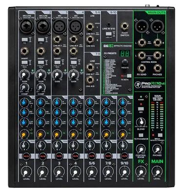 Mackie ProFX10v3 10-Channel Professional Effects Mixer w/USB ProFX10 v3 - Image 1 of 4