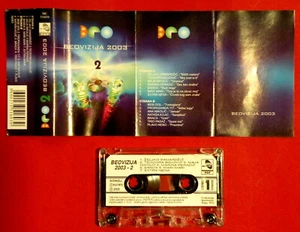 BEOVIZIJA 2003 FESTIVAL YUGOSLAVIA SERBIA MONTENEGRO BOSNIA CASSETTE TAPE # 2 - Picture 1 of 2